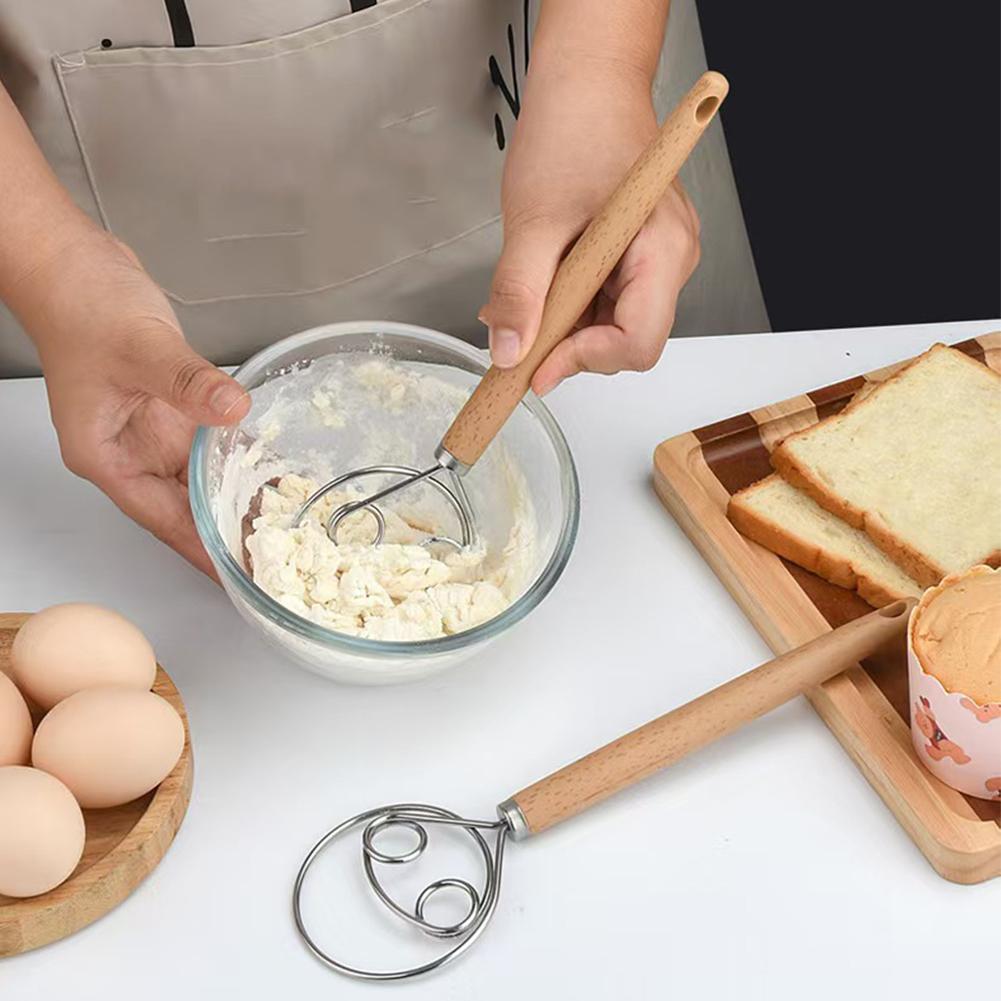 Cake Tools Danish Dough Whisk  - Immersion Hand Blender Set 评论和价格