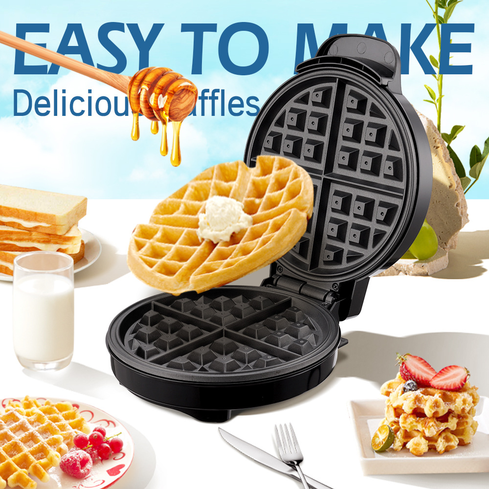 Breakfast Waffle Molds Egg Cak - Mini Waffle Maker Machine 评论和价格