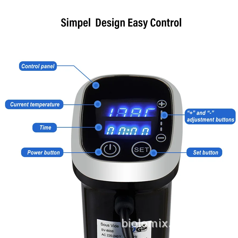 IPX7 Waterproof Sous Vide Prec - Digital Sous Vide Precision Cooker 评论和价格