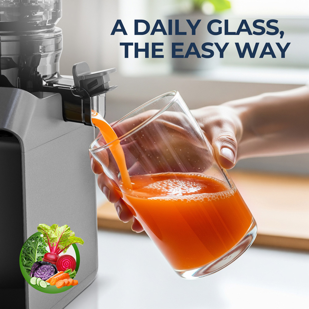 ROUNY Cold Press Extractor wit - Electric Slow Juicer Cold Press 评论和价格