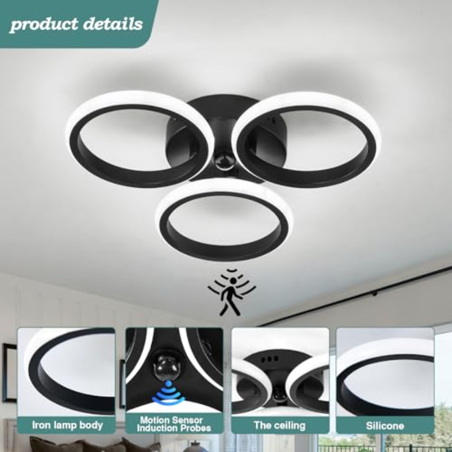 Led Light Indoor 24w Semi Flus - Laundry 评论和价格